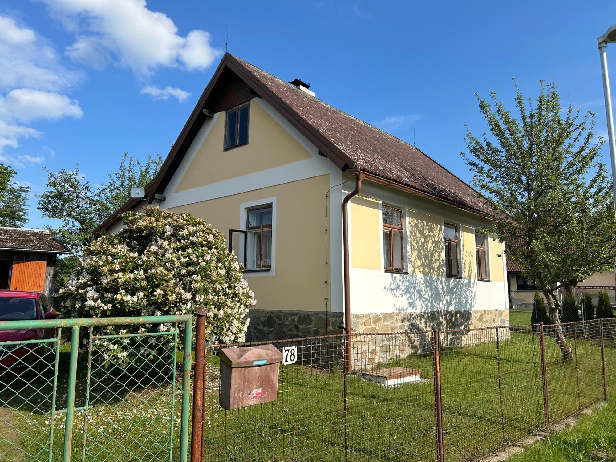 Prijemna Chaloupka Na Trebonsku Villa Chlum u Trebone Exterior photo